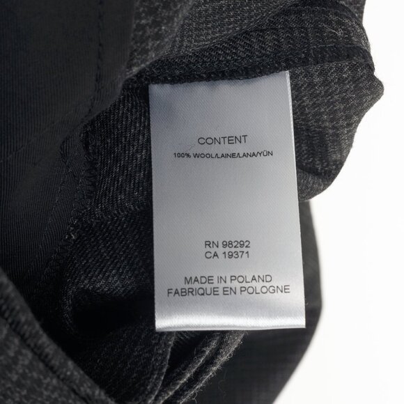 Tibi Adler Grey Multi Glenplaid Wrap Pant - Picture 9 of 10